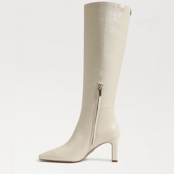 Sam Edelman SYLVIA Knee High Boot in cream Size 6.5 New with Tag - Picture 4 of 11